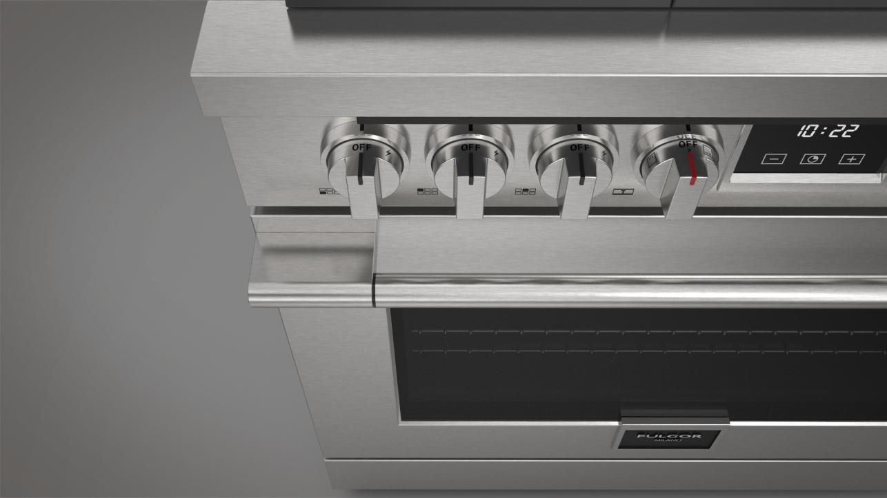 F4PRG366S1 - ACCENTO 36 Full Gas_INOX - Studio 13