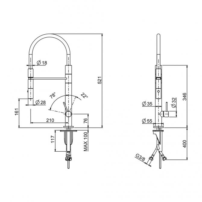 FOMT 521 X - Cutout