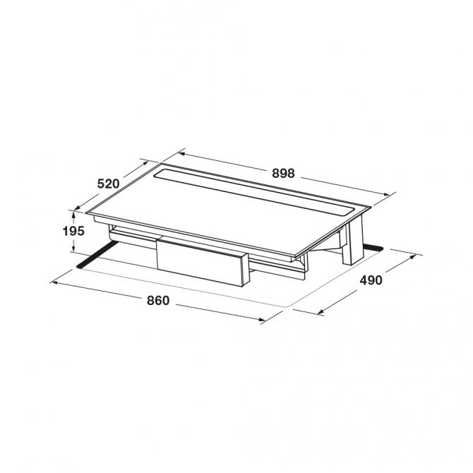 FCLHD 9041 HID TS BK2 - Cutout
