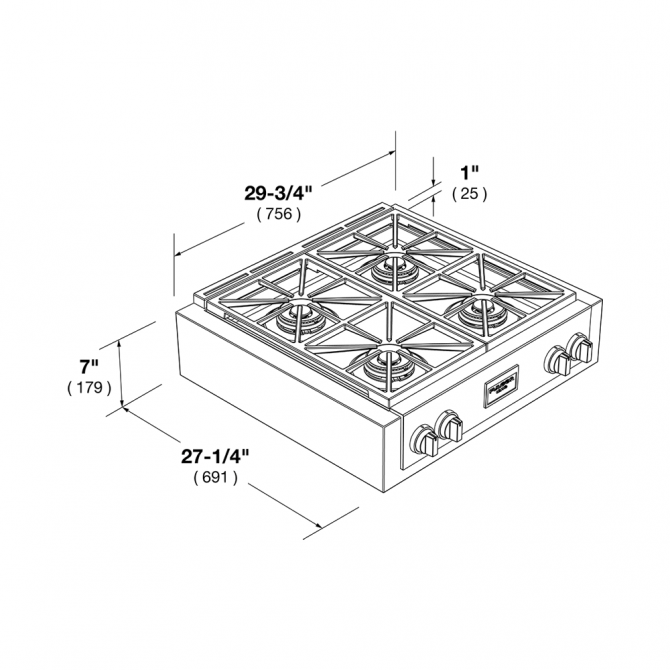 F6GRT304S1 - Cutout